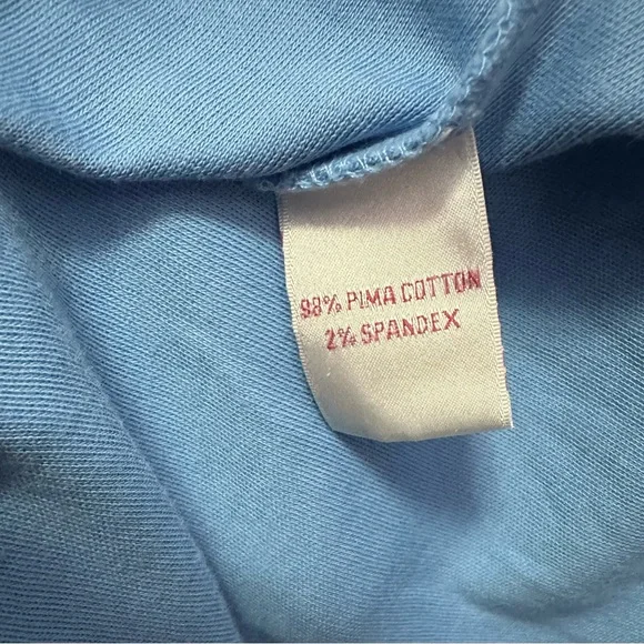 Masters Collection Elegant Light Blue Quarter-Zip Sweatshirt - Picture 6 of 6